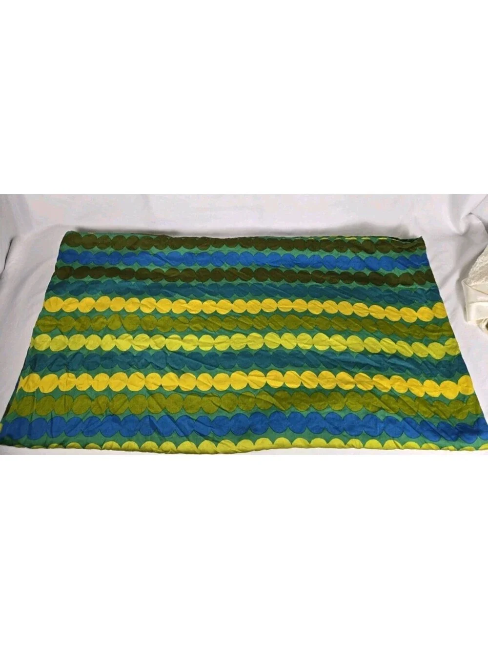 Marimekko X Crate & Barrel Rasymatto Teal Full/Queen Duvet Cover No Shams